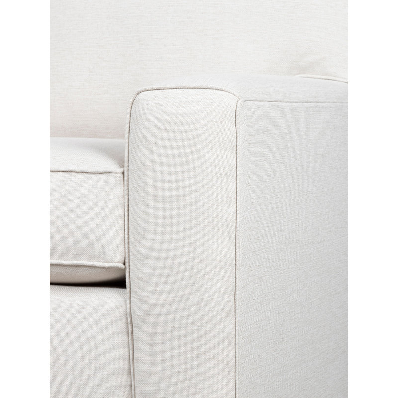 Leigh 84" Square Arm Sofa Bed, Max Beige
