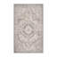 Tapis gris soyeux et moelleux-101424073
