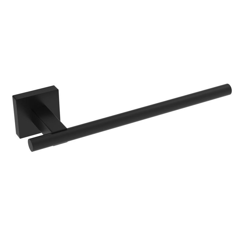 Barre à serviettes chauffante 30 po, 30", Noir mat