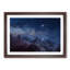 Moonlight over a Beach in Helsinki in Abstract - Picture Frame Graphic Art Print-55725232-55725233