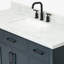 Meuble-lavabo simple en bois massif 54 po avec lavabo en marbre Carrara de 1,5 po Thornaby-1454304547-1419856127