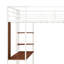 Lit mezzanine en métal avec 2 tablettes et un bureau-113317682-101953789