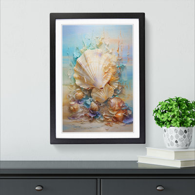 Seashell Impressionism - Framed Print