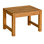 Charleston 2' Backless Teak Outdoor Dinning Bench
