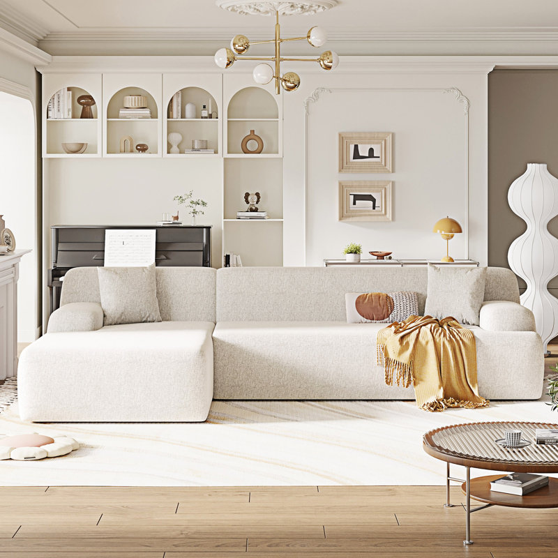L-Shape Modular Sectional Sofa