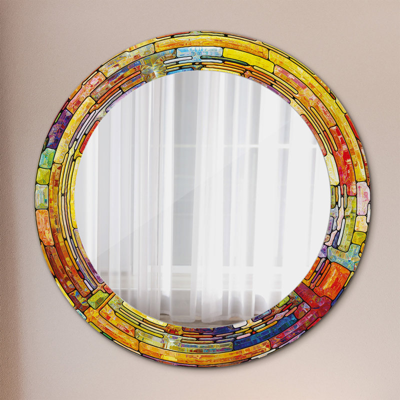 Huldar Glass Flat Wall Mirror