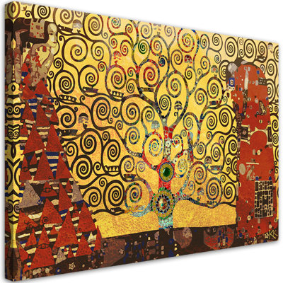 Gustav Klimt Tree Of Life - No Frame Print on Canvas