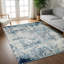 Wyona Power Loom Dark Blue/White/Charcoal Rug-2020604800