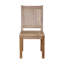 Bulwell Outdoor Teak Dining Side Chair