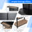 WFX Utility™ Multi-use Workbench W/ 2 Shelves Heavy-duty Work Table Tool Storage Bench-1550616902