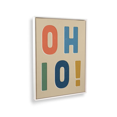 OHIO! by Deny Designs Art Print
