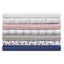 Ensemble de draps en microfibre toutes saisons de qualité supérieure 6 pièces Aeropostale, 4 taies d'oreiller, 1 drap-housse, 1 drap plat, pour matelas jusqu'à 16 po de profondeur, grand lit, mauve bleu floral-122810228-122810233