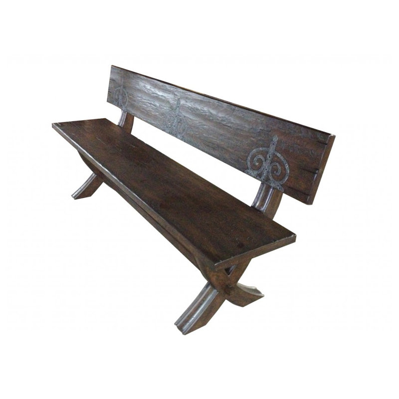Lorraine Solid Wood Dining Bench, 32.5" H x 60" W x 19" D