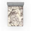 Ambesonne Hummingbirds Fitted Sheet 2-Pack Old Birds and Flowers Cream Beige Brown-106747849