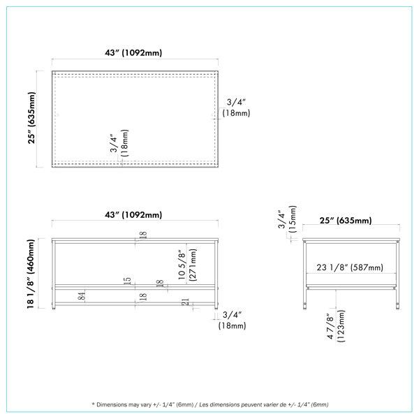 Dimensions du produit