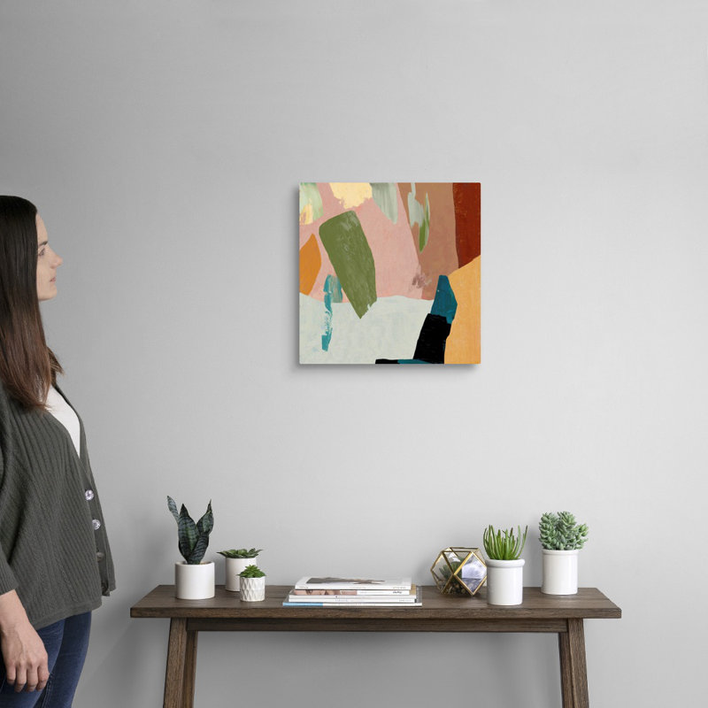 "Afloat I" par Tom Reeves, reproduction d’art sur toile, H 16 po x l 16 po x P 1,25 po, Toile tendue