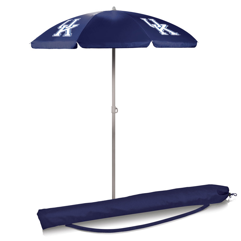 Parasol de plage 5,5 pi Ncaa, Bleu marine, Kentucky
