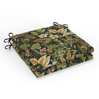 Coussin de chaise Bayou Breeze Tropic Botanical