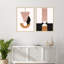 «Candrea Venice Abstract Duo - Set of 2» par Alexander Ginzburg, impressions murales encadrées-502401852-502402062