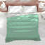 Édredon uni vert menthe-124132954