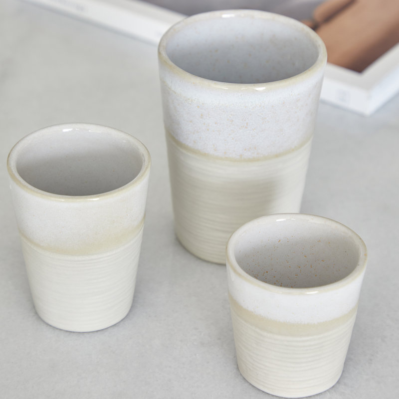 Nótos Stoneware Espresso Cup, Blue