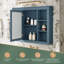 Armoires à pharmacie peu encombrantes, rangement mural moderne en MDF de 35 po pour la maison