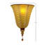 Istanbul 1-Light Glass Wall Sconce