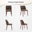 Ensemble de 2 chaises de salle à manger rembourrées avec pieds en bois pour le restaurant et la cuisine-1287377938