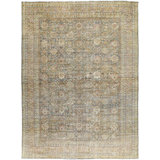 Antique One Of A Kind One-of-a-Kind 9'2" X 12'4" Hand Knotted Area Rug