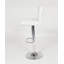 Tabouret de bar pivotant réglable en similicuir, ensemble de 2-1708226777