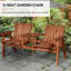 Willmount Wood Love Seat