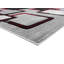 Tapis noir / gris / rouille à motif géométrique Adonia-223994831