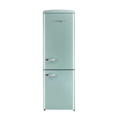 Classic Retro 23.6" Frost-Free 11.7 cu. ft. Energy Star Certified Bottom Freezer Refrigerator