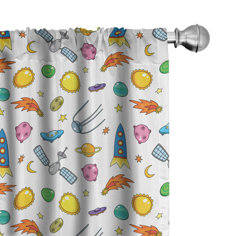 Room Darkening Curtain Pair, 28" x 84"