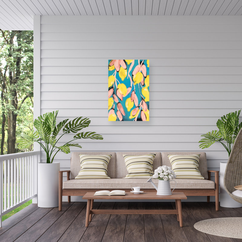 Treechild Fruity Summer No 5 Outdoor  Canvas, H 12 po x l 19 po