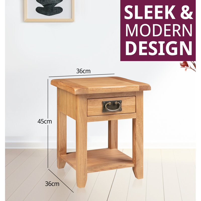 Eldred Side Table with Storage