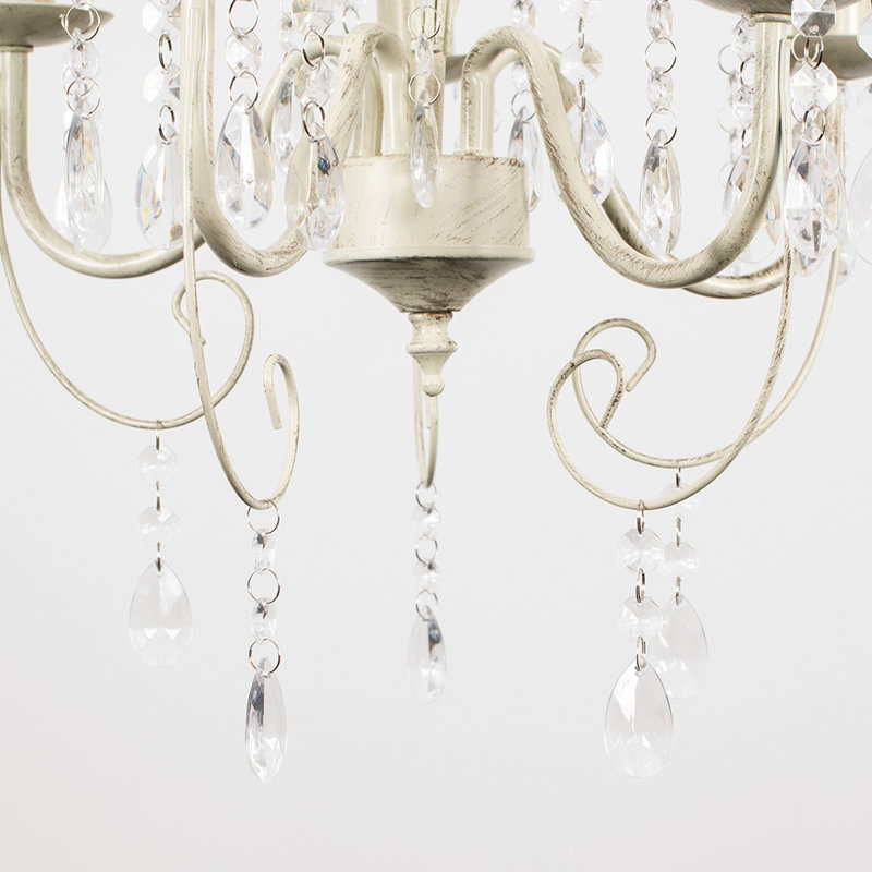 Riggs 5 - Light Candle Style Chandelier