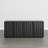 63''W Modern Fluted Sideboard with Adjustable Shelves-126677797