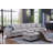 Jessica 148.5" Wide Modular Sofa with Ottoman-1862768216