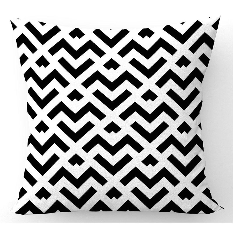 Varnell Geometric Square Cushion