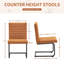 Chaises de salle à manger rembourrées 19 po Mid-Century-1123096358