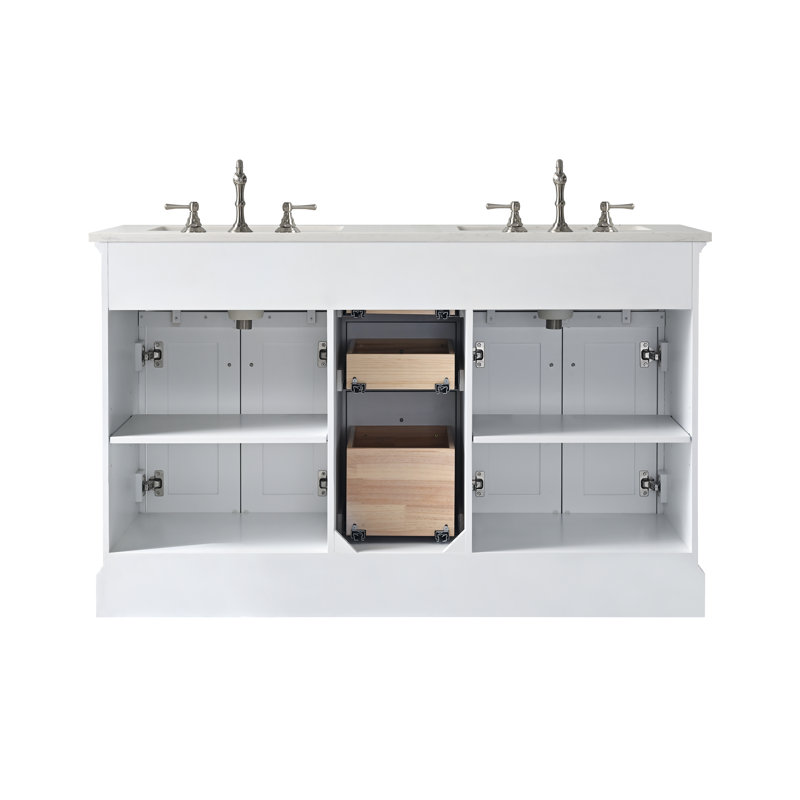 Haisley 54" W Double Vanity