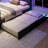 Wood Daybed With Twin Size Trundle,Desk,LED Light And USB-34037874