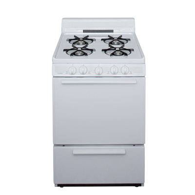 Cuisinière à gaz 24 po