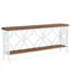 Stylish Coffee Table,Nordic Style Sofa Table,2-Tier Console Table
