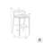 Frison Counter Height Or Bar Height Rubberwood Barstool With Fabric Seat - Set Of 2-402844029-402844016-402844030