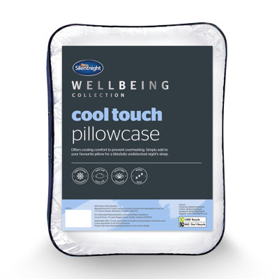 Silentnight Wellbeing Cool Touch Pillowcase Only
