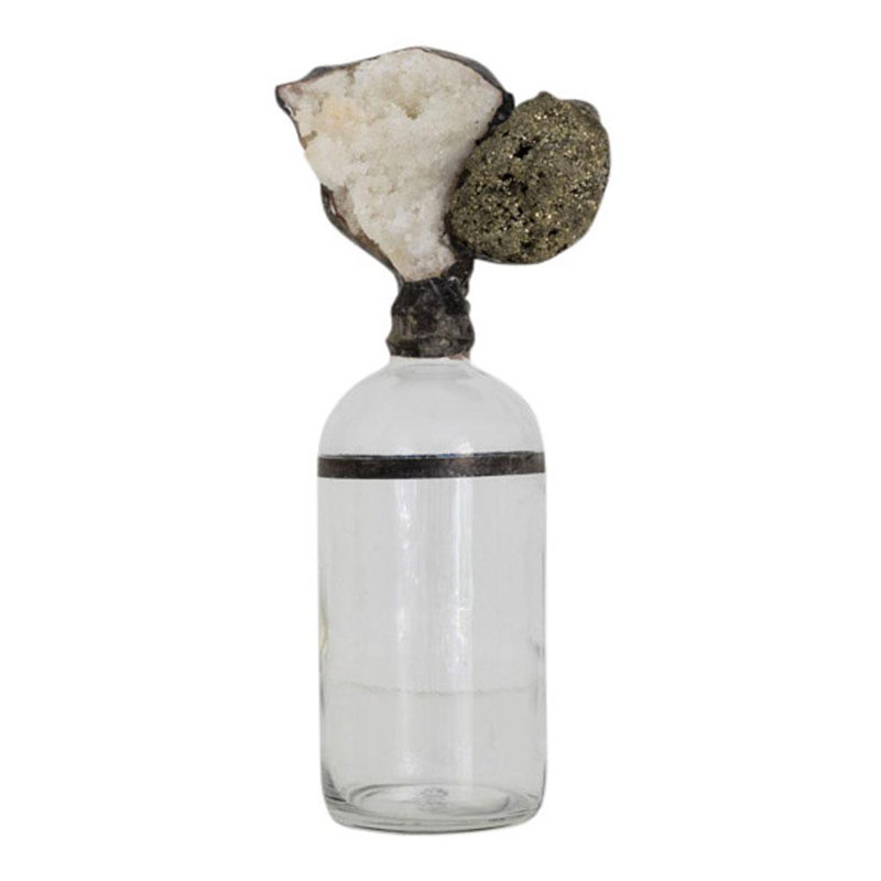 Pyrite Handmade Decorative Bottle