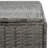Garbage Can Storage Trash Can Enclosure Wheelie Bin Shed Poly Rattan-50301924
