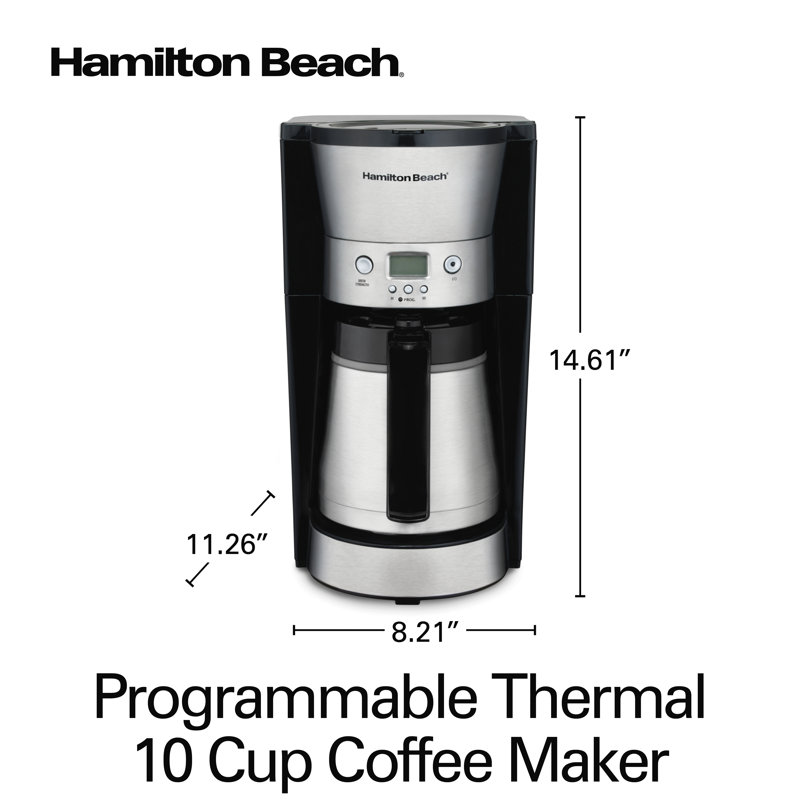 Hamilton Beach Programmable Thermal Coffee Maker